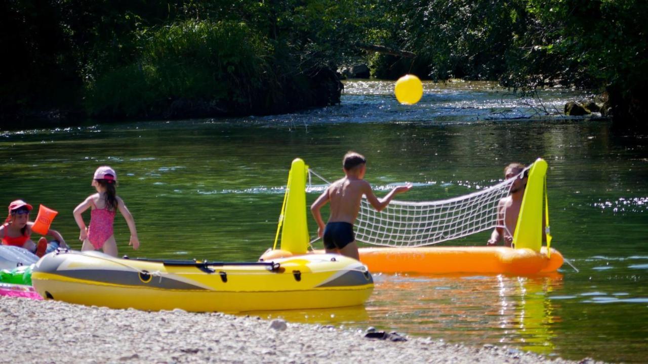 Camping Le Chassezac Sampzon Exteriér fotografie