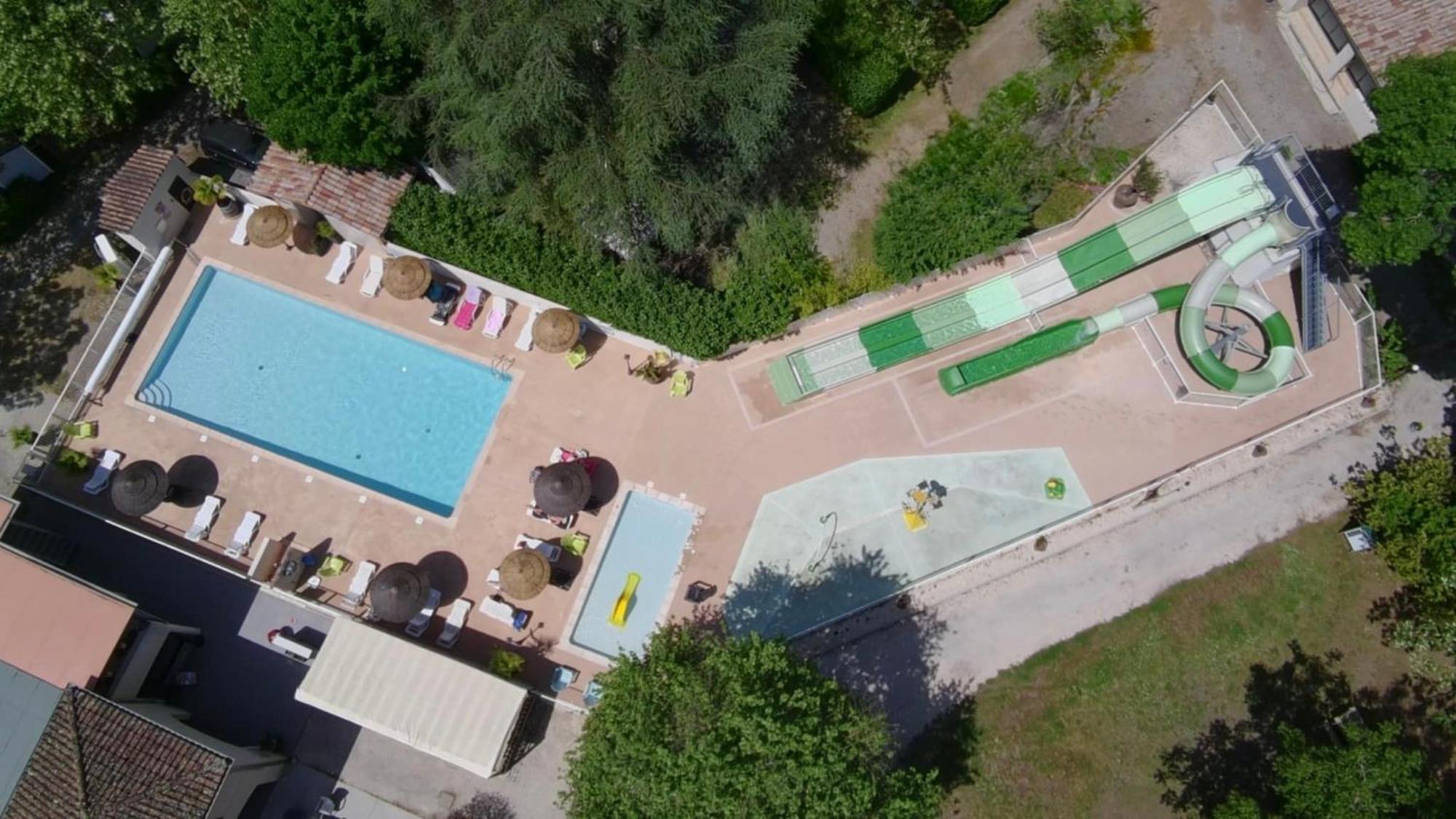 Camping Le Chassezac Sampzon Exteriér fotografie