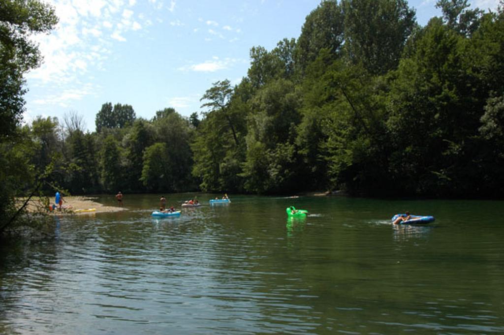Camping Le Chassezac Sampzon Exteriér fotografie