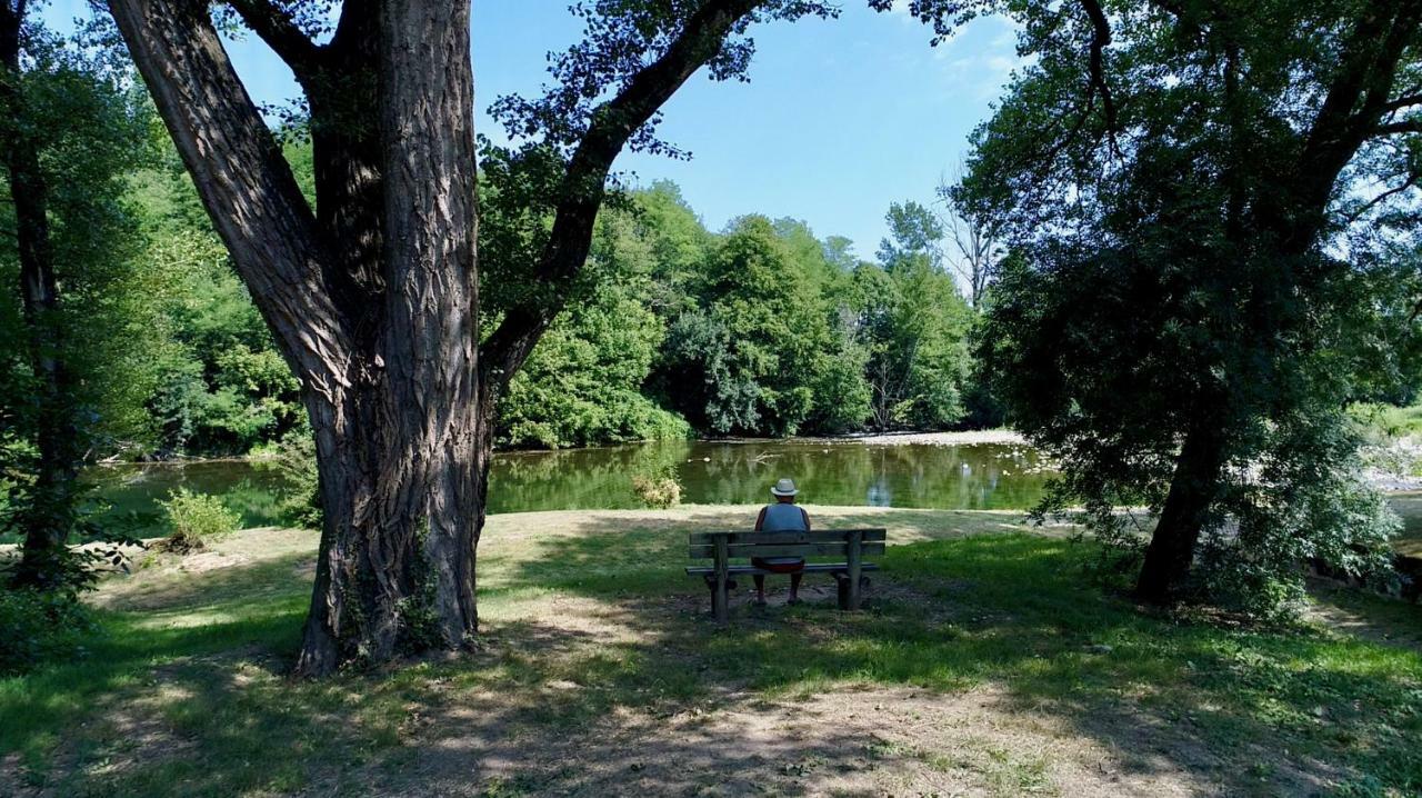 Camping Le Chassezac Sampzon Exteriér fotografie